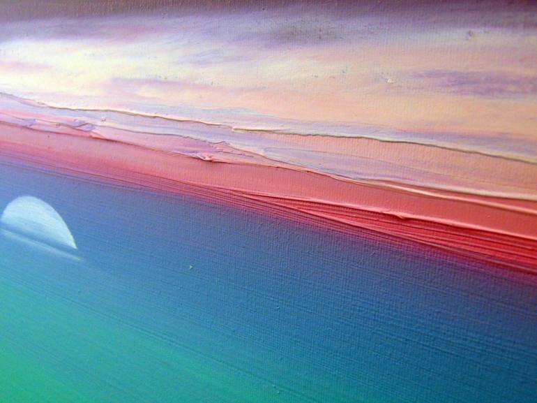 Original Abstract Seascape Painting by Jacob Jugashvili
