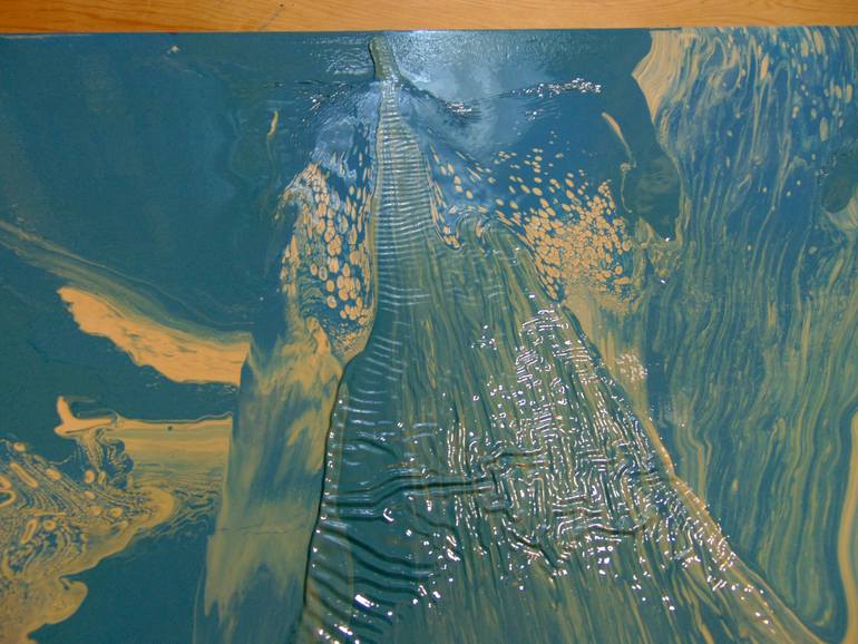 Original Abstract Painting by Jacob Jugashvili
