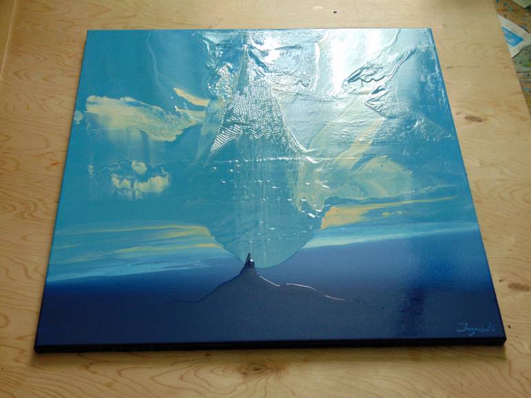Original Abstract Painting by Jacob Jugashvili