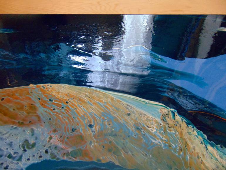 Original Abstract Painting by Jacob Jugashvili