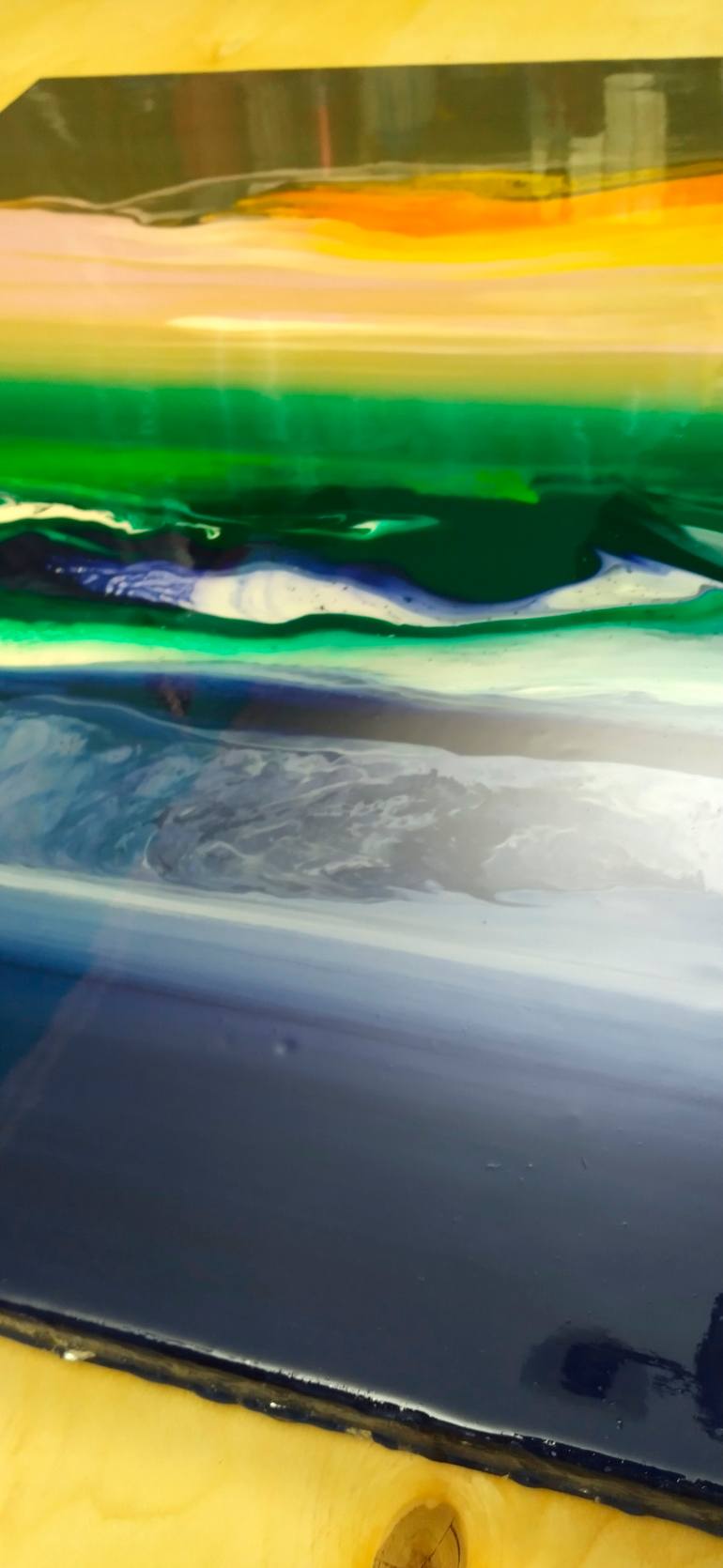 Original Abstract Painting by Jacob Jugashvili