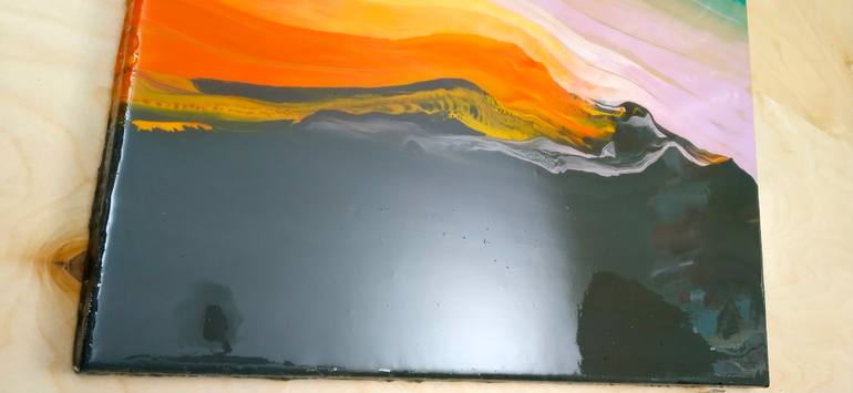 Original Abstract Painting by Jacob Jugashvili