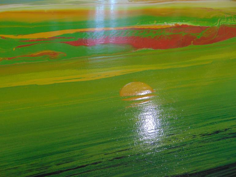 Original Abstract Painting by Jacob Jugashvili