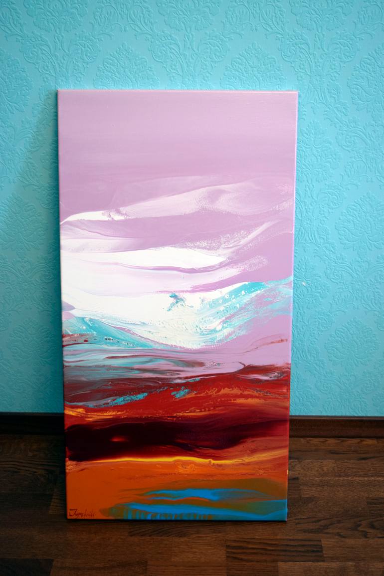 Original Abstract Painting by Jacob Jugashvili