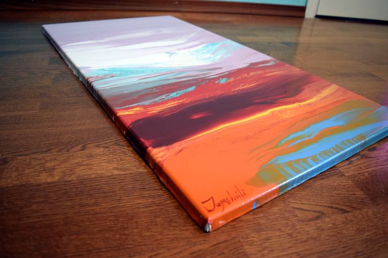 Original Abstract Painting by Jacob Jugashvili