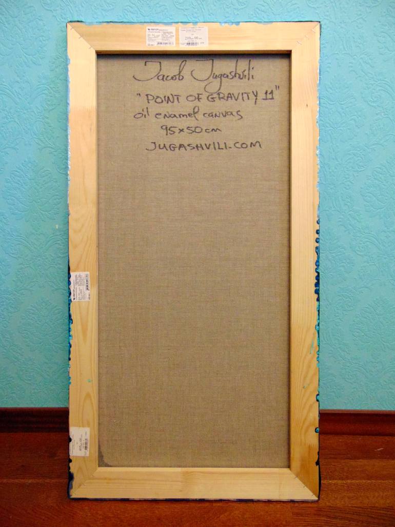 Original Abstract Landscape Painting by Jacob Jugashvili