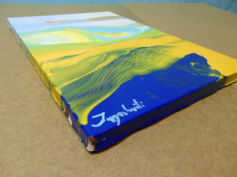Original Abstract Painting by Jacob Jugashvili