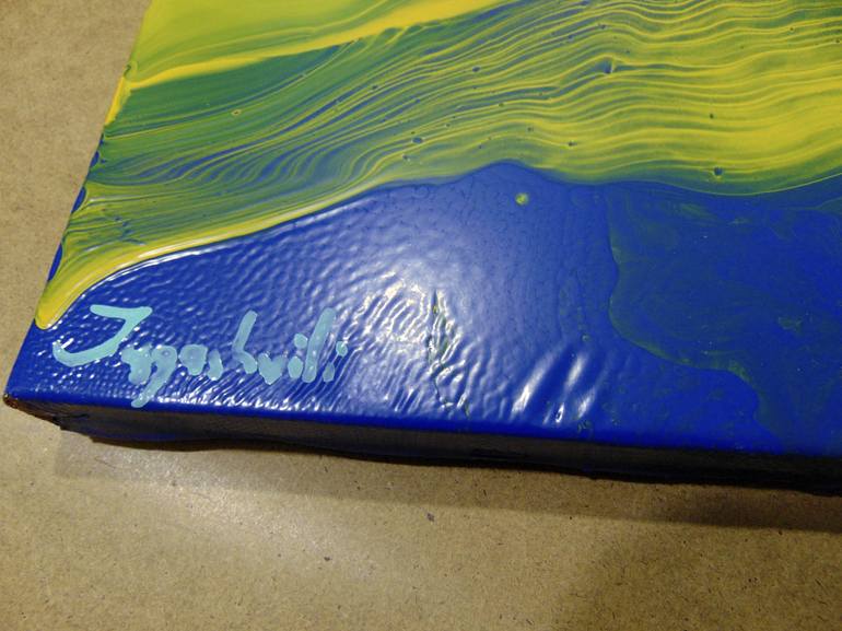 Original Abstract Painting by Jacob Jugashvili