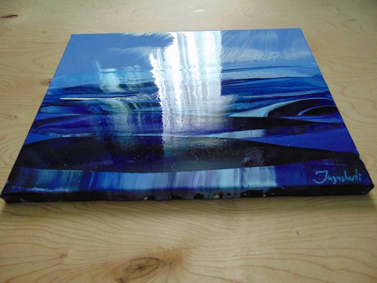Original Abstract Painting by Jacob Jugashvili