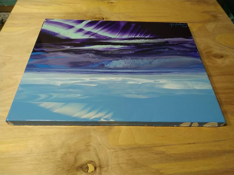 Original Abstract Seascape Painting by Jacob Jugashvili