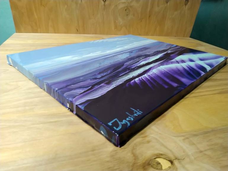 Original Abstract Seascape Painting by Jacob Jugashvili