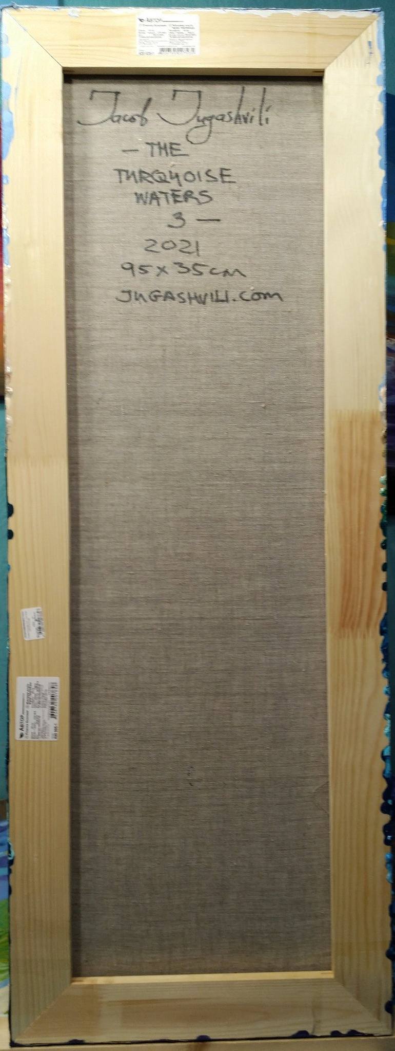 Original Abstract Landscape Painting by Jacob Jugashvili