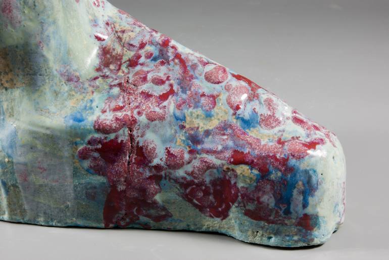 Original Abstract Expressionism People Sculpture by Nadiia Otriazha Fedir Bushmanov