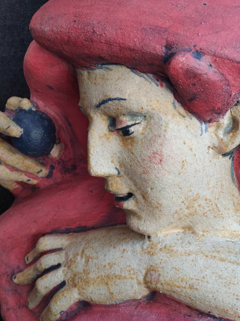 Original Art Deco Women Sculpture by Nadiia Otriazha Fedir Bushmanov