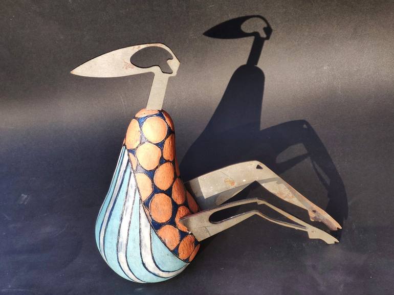 Original Abstract Women Sculpture by Nadiia Otriazha Fedir Bushmanov