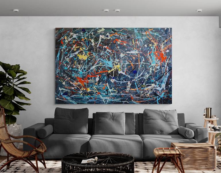 Original Abstract Painting by Alina Zorkina