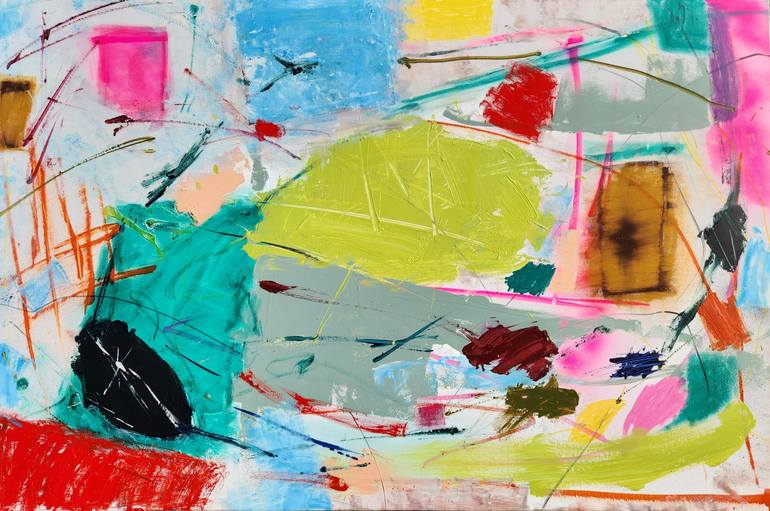 Original Expressionism Abstract Mixed Media by Alina Zorkina