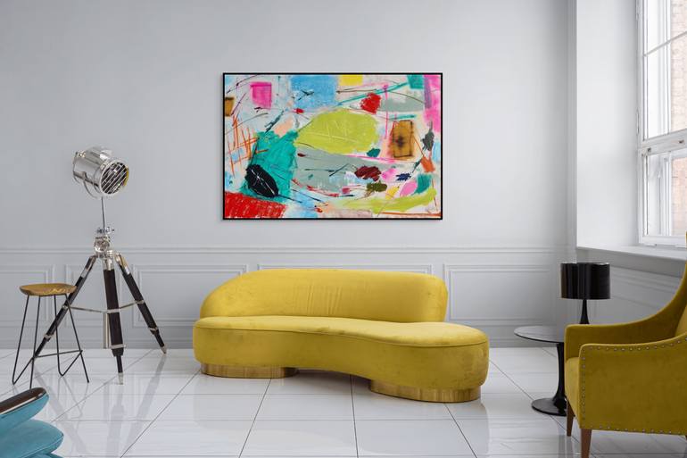 Original Expressionism Abstract Mixed Media by Alina Zorkina