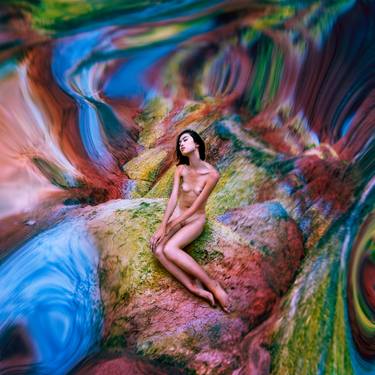 Print of Abstract Nude Photography by bo gao