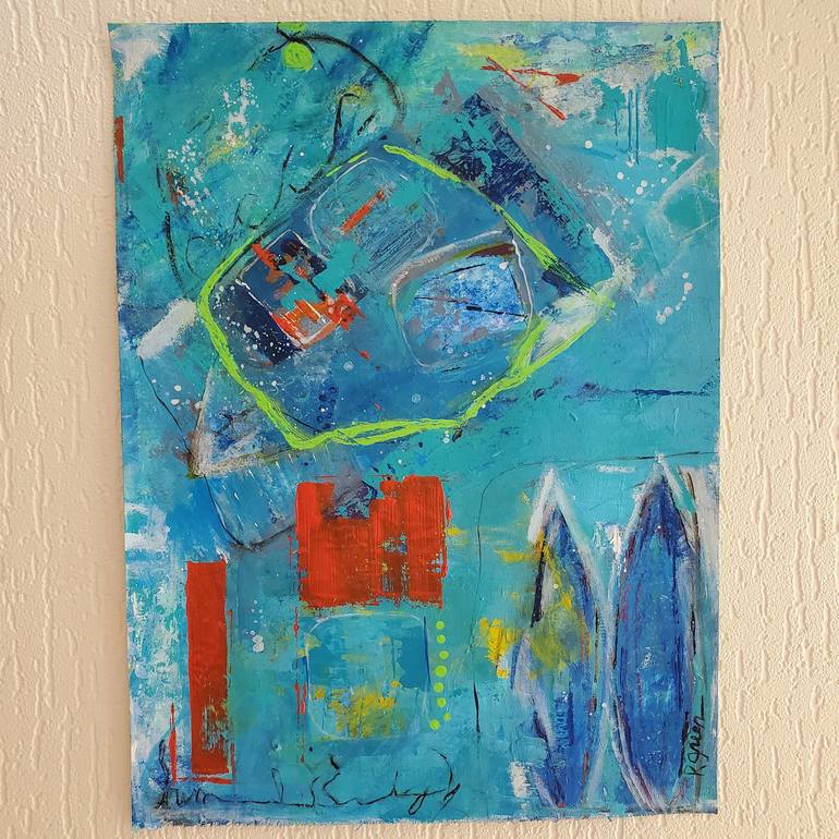 Original Abstract Painting by Russtina Green