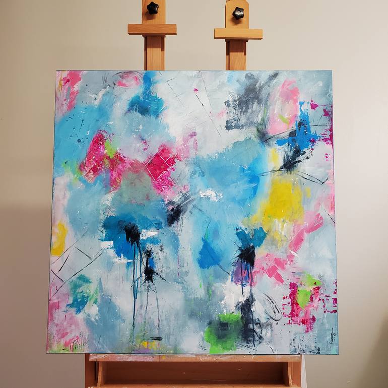 Original Contemporary Abstract Painting by Russtina Green