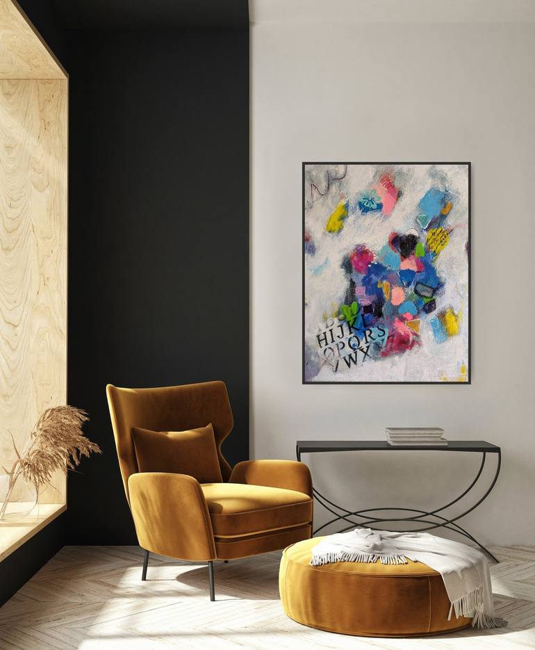 Original Contemporary Abstract Painting by Russtina Green