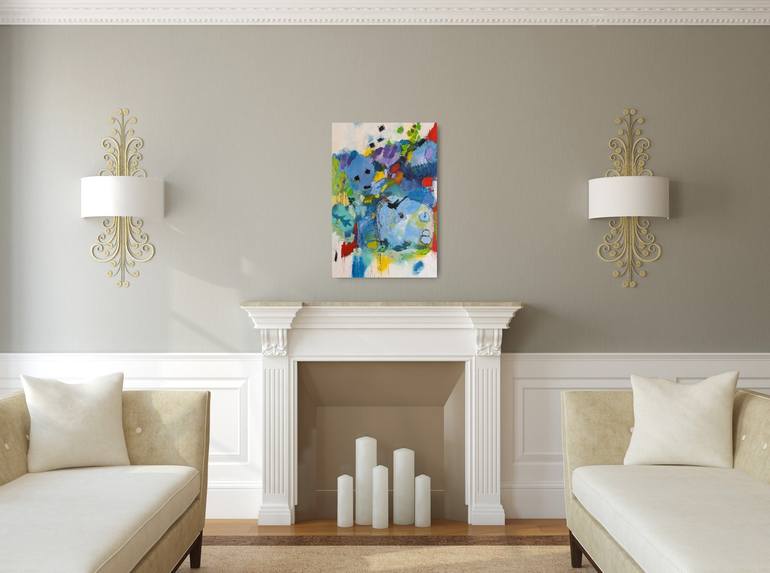 Original Contemporary Abstract Painting by Russtina Green