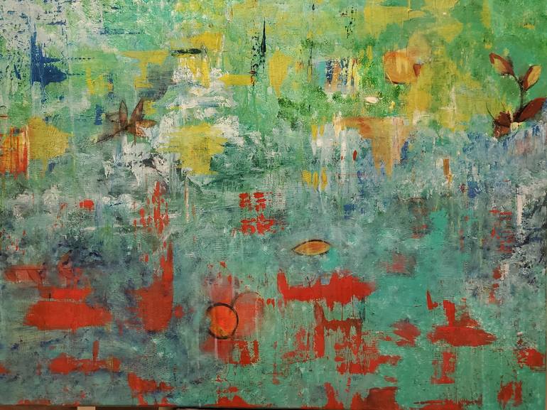 Original Abstract Painting by Russtina Green