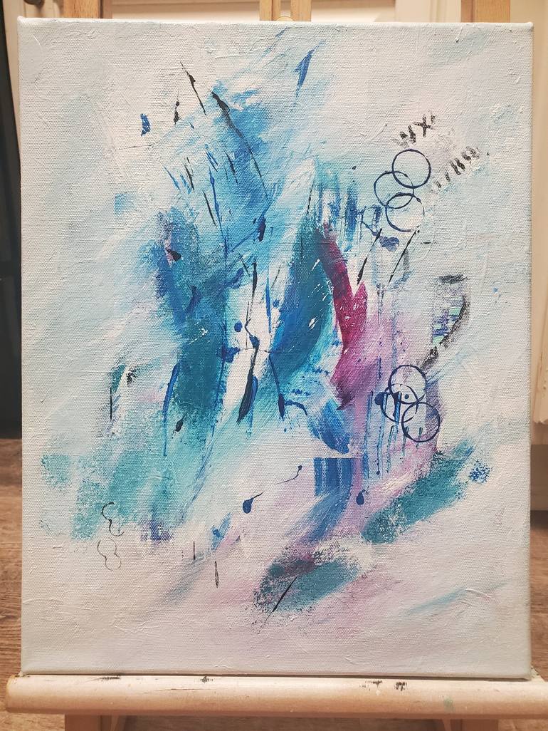 Original Abstract Painting by Russtina Green