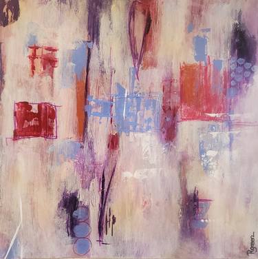 Original Abstract Expressionism Abstract Paintings by Russtina Green