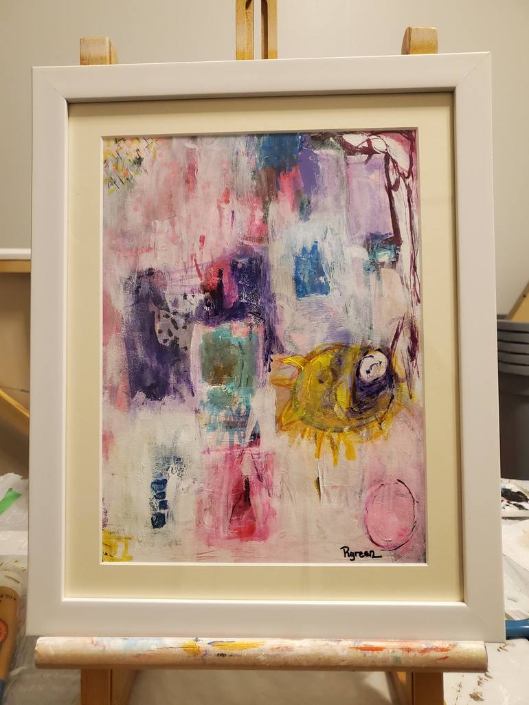 Original Abstract Painting by Russtina Green