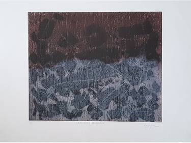 Original Abstract Expressionism Abstract Printmaking by Jose Luis Lazaro Ferre