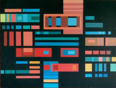 Print of Abstract Patterns Paintings by stephen greek
