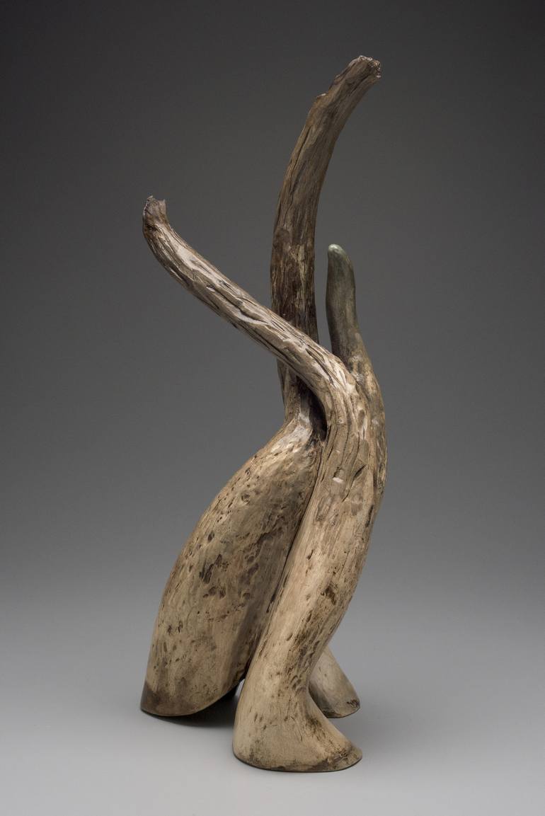 Original Abstract Nature Sculpture by Curtis Frederick