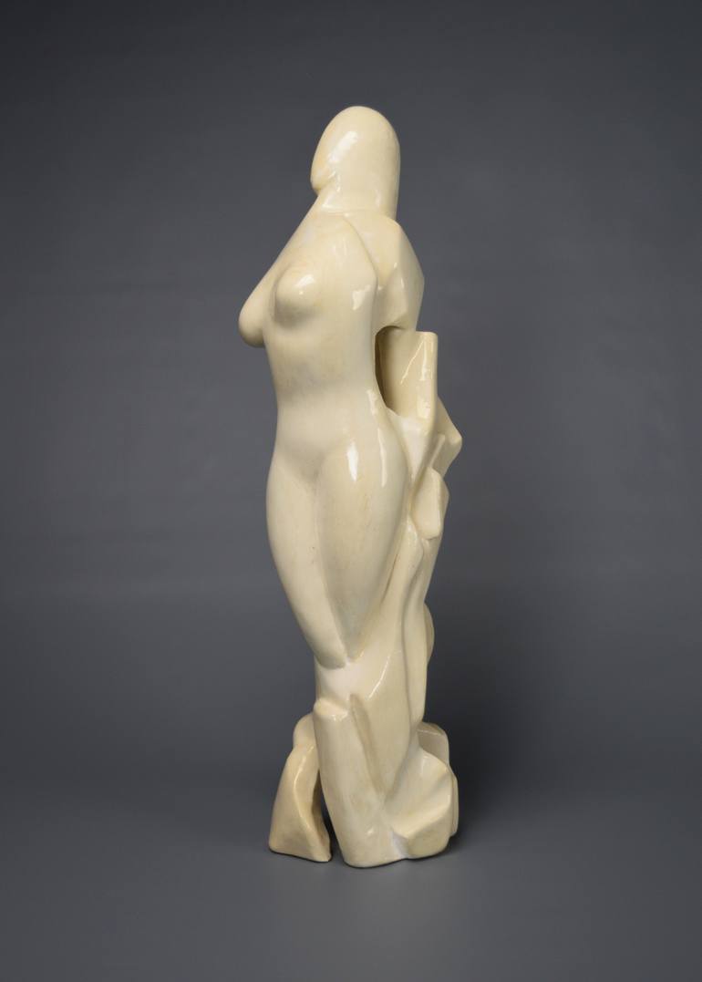 Original Abstract Body Sculpture by Curtis Frederick