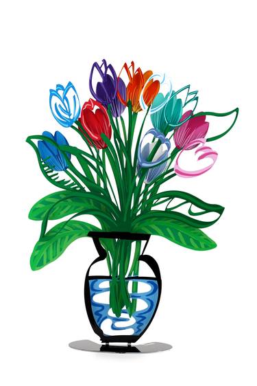 Tulips in a Vase thumb