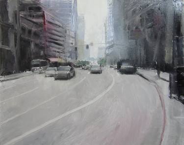 Print of Expressionism Cities Paintings by Ron Poznicek