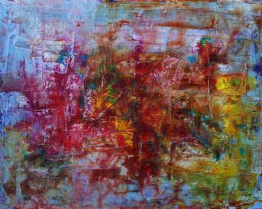 Original Abstract Expressionism Abstract Paintings by Teddy Engel