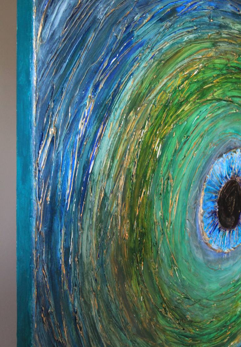 Original Illustration Abstract Painting by Iwona Duniec