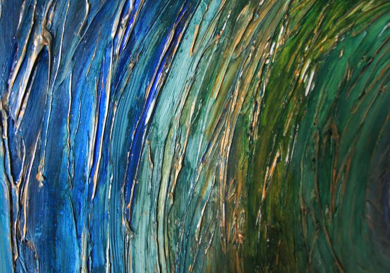 Original Illustration Abstract Painting by Iwona Duniec