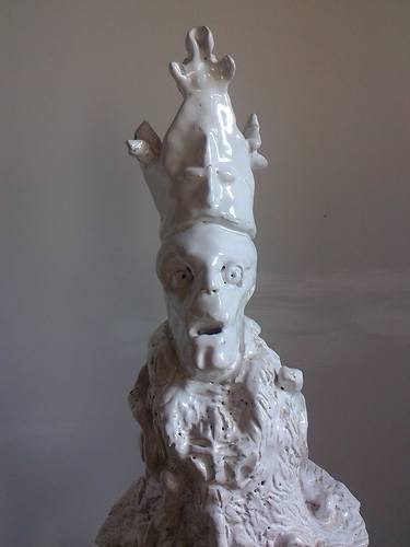 Original Expressionism Religion Sculpture by Salvatore Schiera