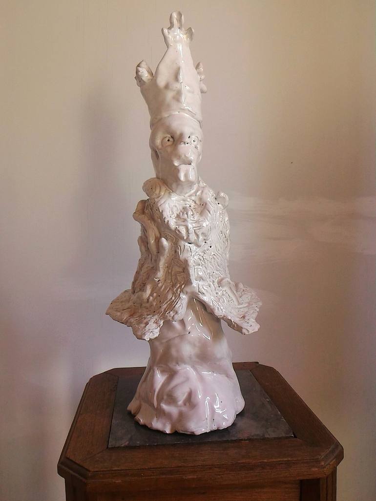 Original Contemporary Religion Sculpture by Salvatore Schiera