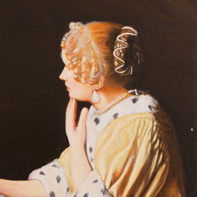 Original Figurative Women Painting by Jaime Gonzalez