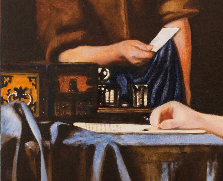 Original Figurative Women Painting by Jaime Gonzalez