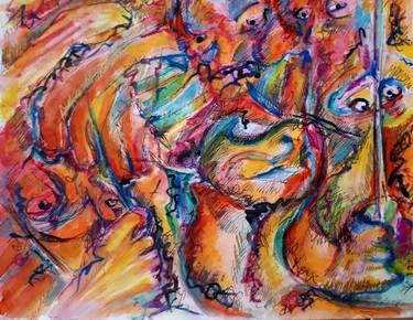 Original Abstract Drawing by Debora Alanna