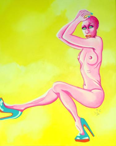 Original Nude Paintings by Judy Sayfie