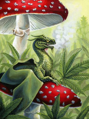 Original Fantasy Paintings by Rebecca Magar