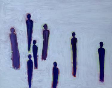 Original Abstract People Paintings by Joani Share