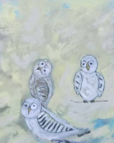 Original Figurative Patterns Paintings by Thibodeau Art