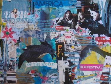 Print of Modern World Culture Collage by THIBODEAU ART